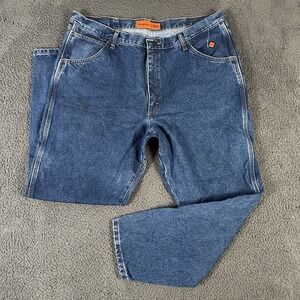 Wrangler FR Jeans Mens 40x30 Blue Flame‎ Resistant 10FR3W050
